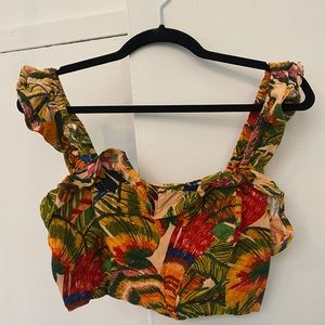 Farm rio crop top
